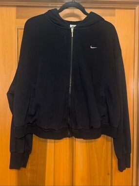 Nike Black Full-Zip Hoodie